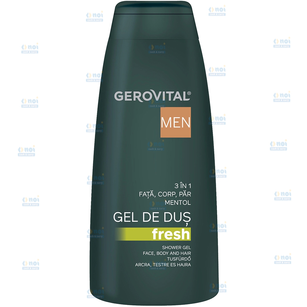 GEROVITAL MEN GEL DE DUS 3IN1 FRESH 400ML