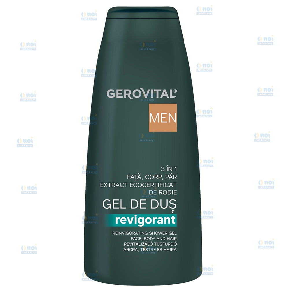GEROVITAL MEN GEL DE DUS 3IN1 REVIGORANT 400ML