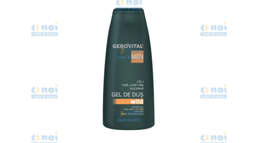 GEROVITAL MEN GEL DE DUS 3IN1 WILD 400ML