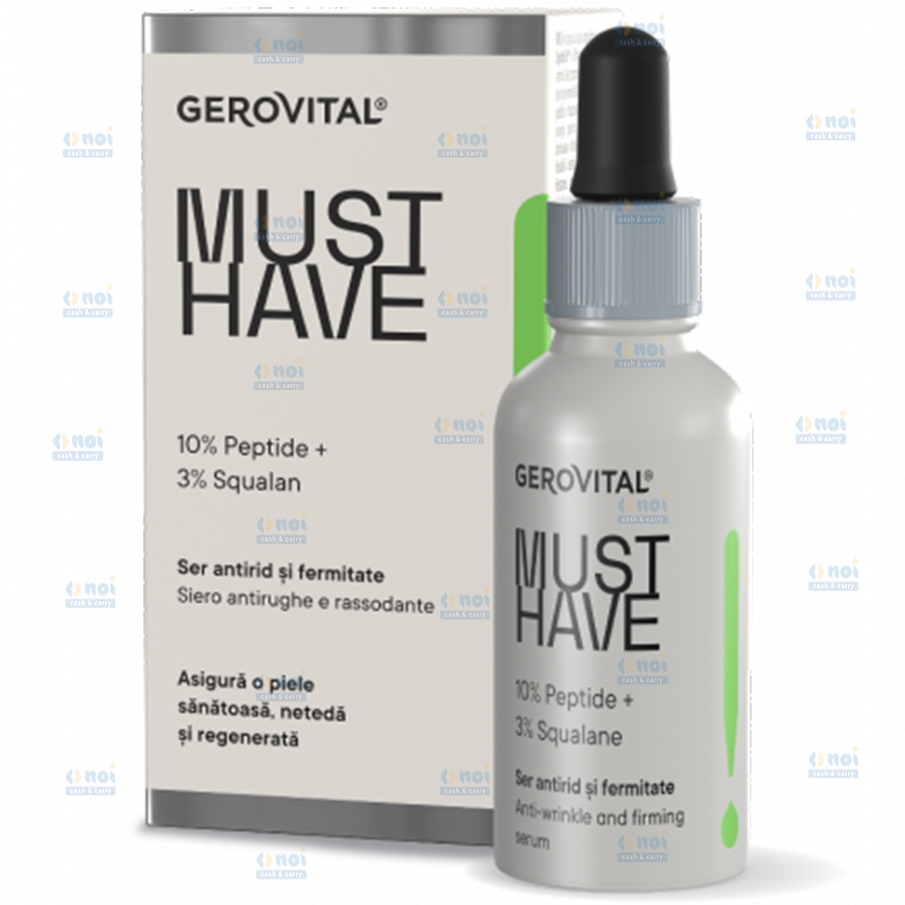 GEROVITAL MUST HAVE SER ANTIRID&FERMITATE 10%PEPTIDE 30ML