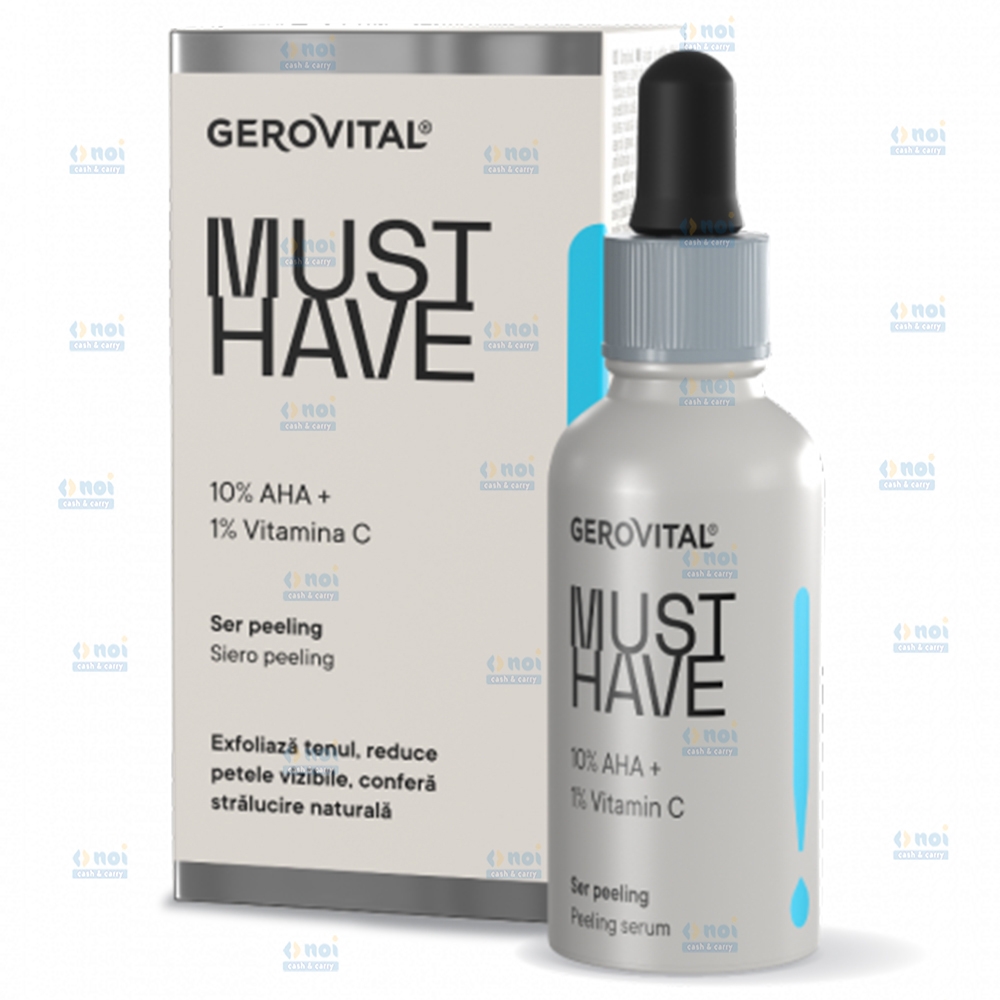 GEROVITAL MUST HAVE SER PEELING 10%AHA 30ML