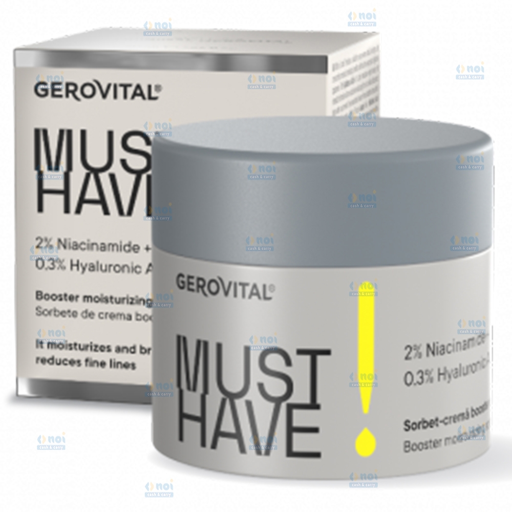 GEROVITAL MUST HAVE SORBET-CREMA BOOSTER HIDRATARE 50ML