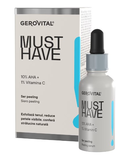 GEROVITAL MUST HAVE SER PEELING 10%AHA 30ML