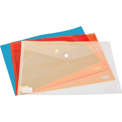 Mapa documente x5 buc. multicolor inchidere cu capsa A4 plastic ( DY001203 )