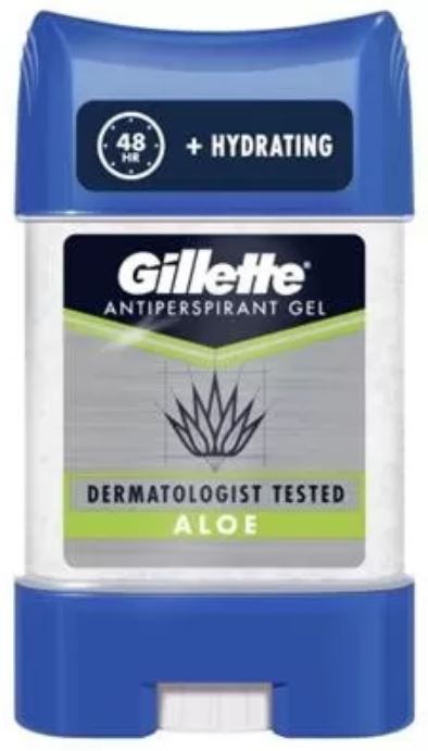 GILLETTE AP DEO STICK GEL ALOE 48H 70ML