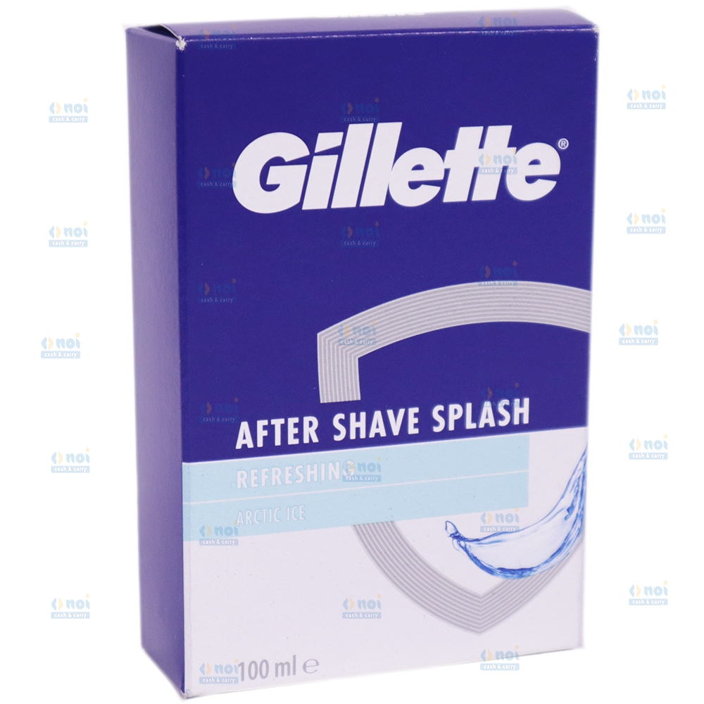 GILLETTE AFTER SHAVE LOTIUNE SPLASH ARCTIC ICE 100ML