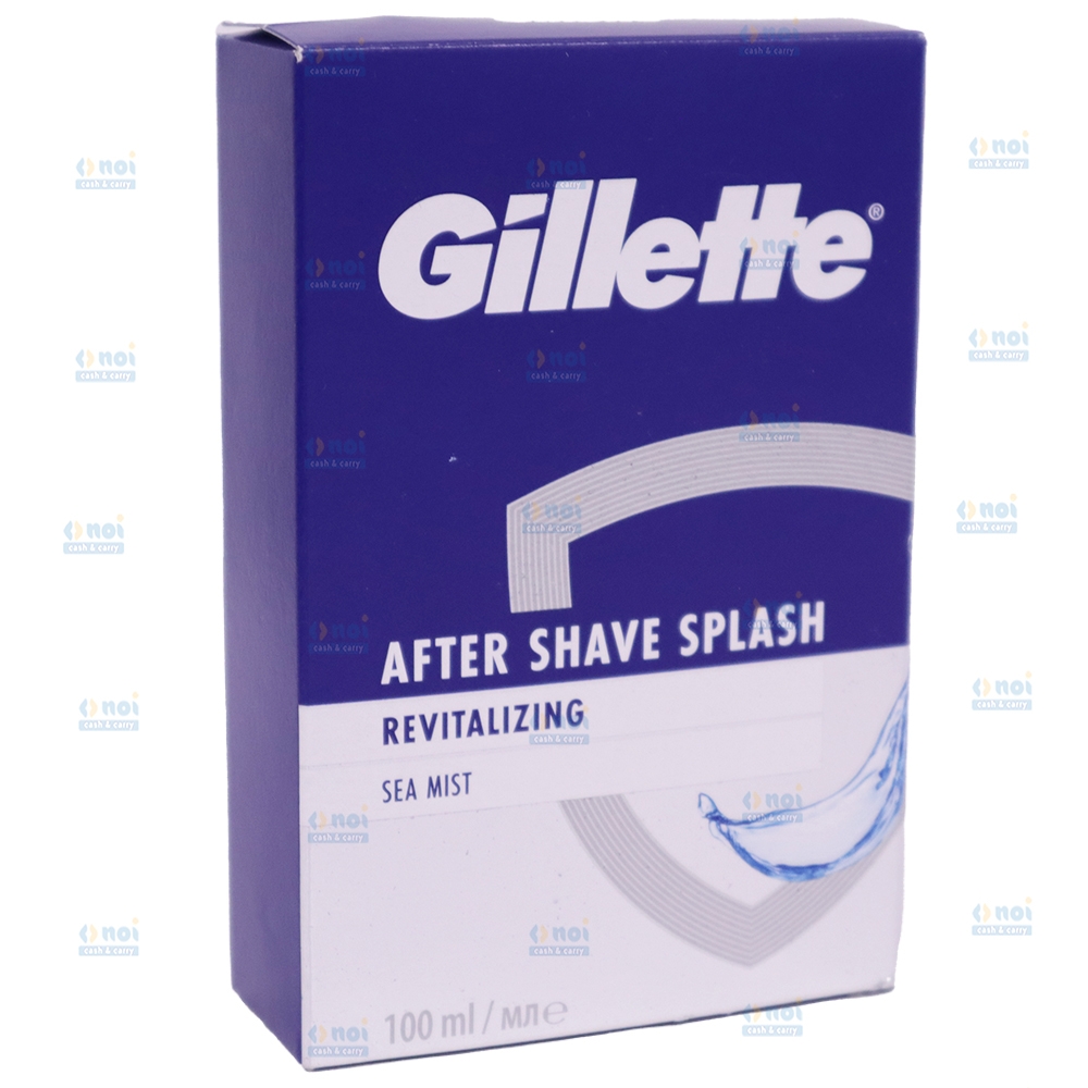 GILLETTE AFTER SHAVE LOTIUNE SPLASH SEA MIST 100ML
