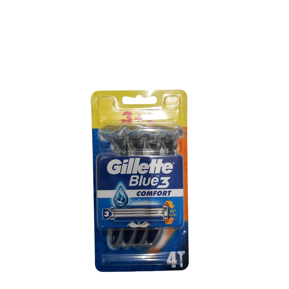 GILLETTE BLUE3 APARAT DE RAS 3LAME 3+1BUC