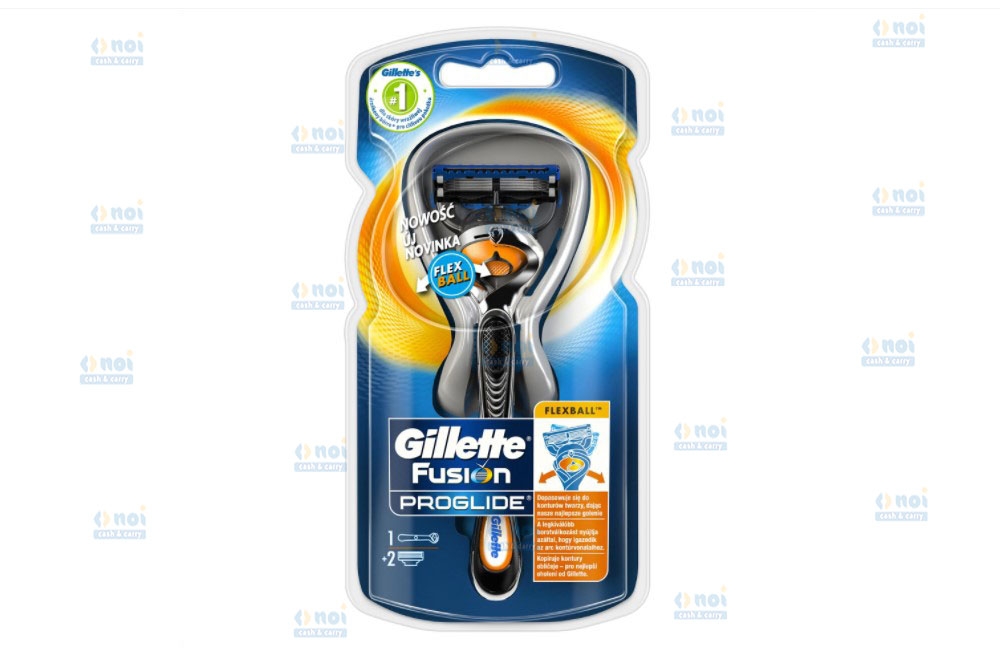 GILLETTE FUSION APARAT DE RAS FLEXIBIL+2REZERVE