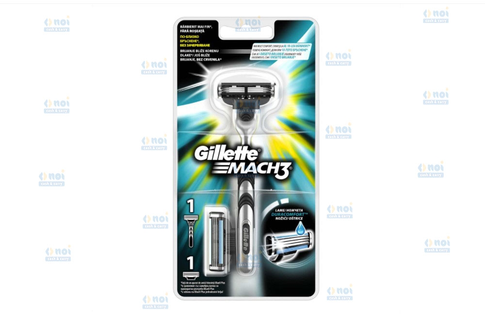 GILLETTE MACH3 APARAT RAS+2REZERVE 3LAME