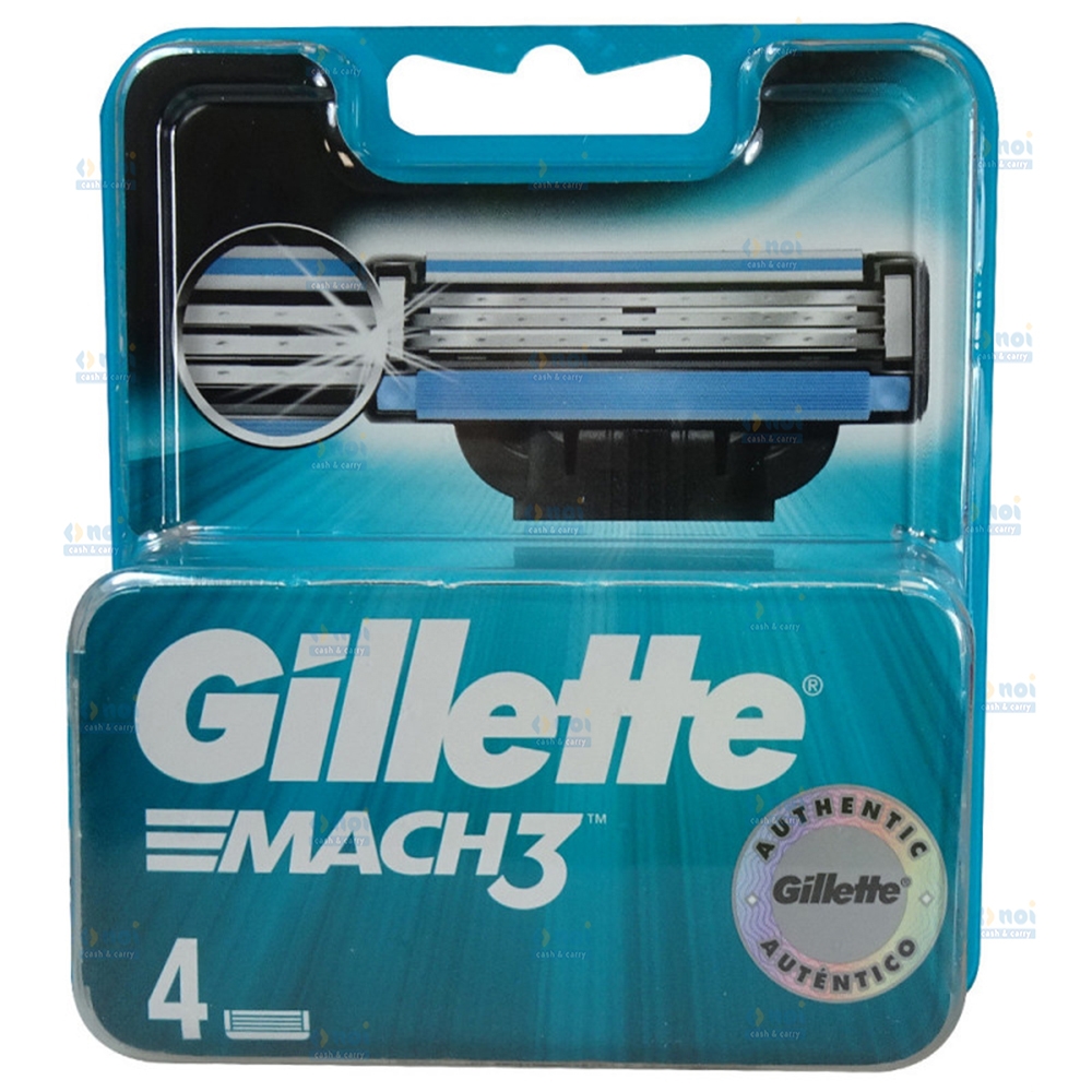 GILLETTE MACH3 REZERVA APARAT RAS 4LAME 4BUC/BLISTER