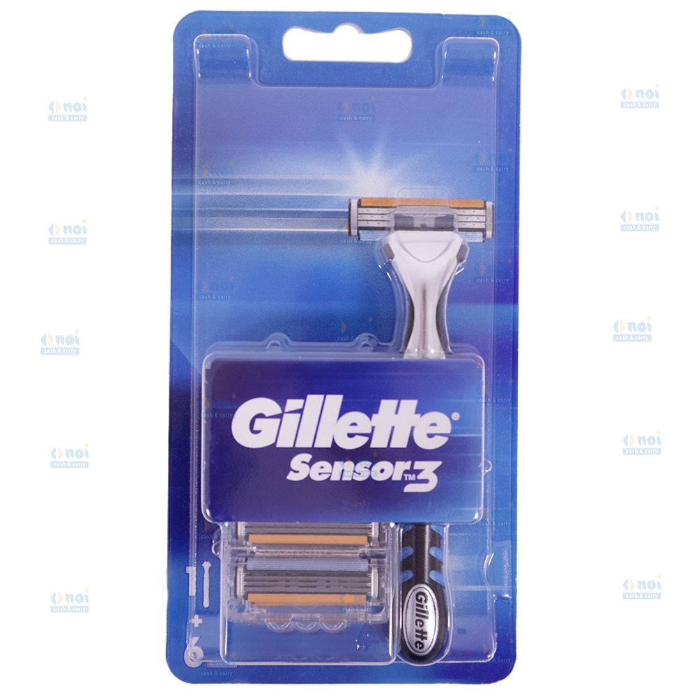GILLETTE SENSOR3 3LAME APARAT RAS+6REZERVE