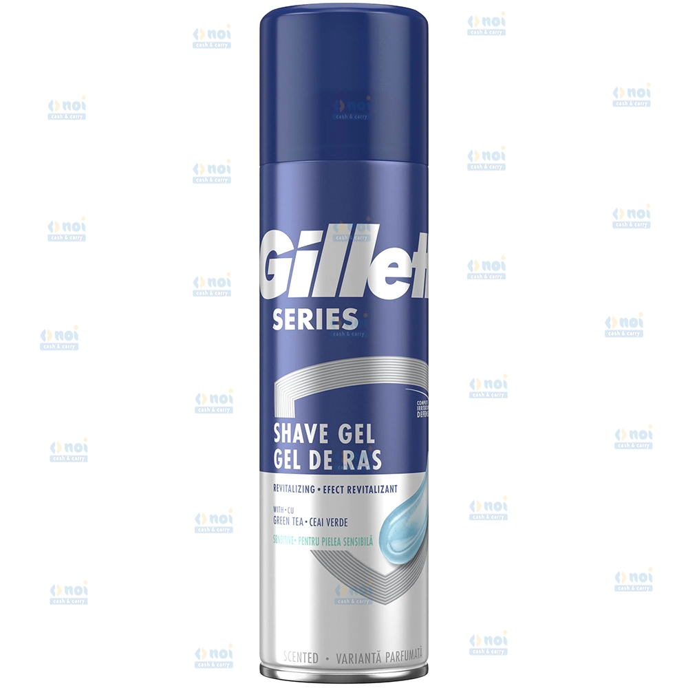 GILLETTE SERIES GEL RAS REVITALIZING GREEN TEA 200ML