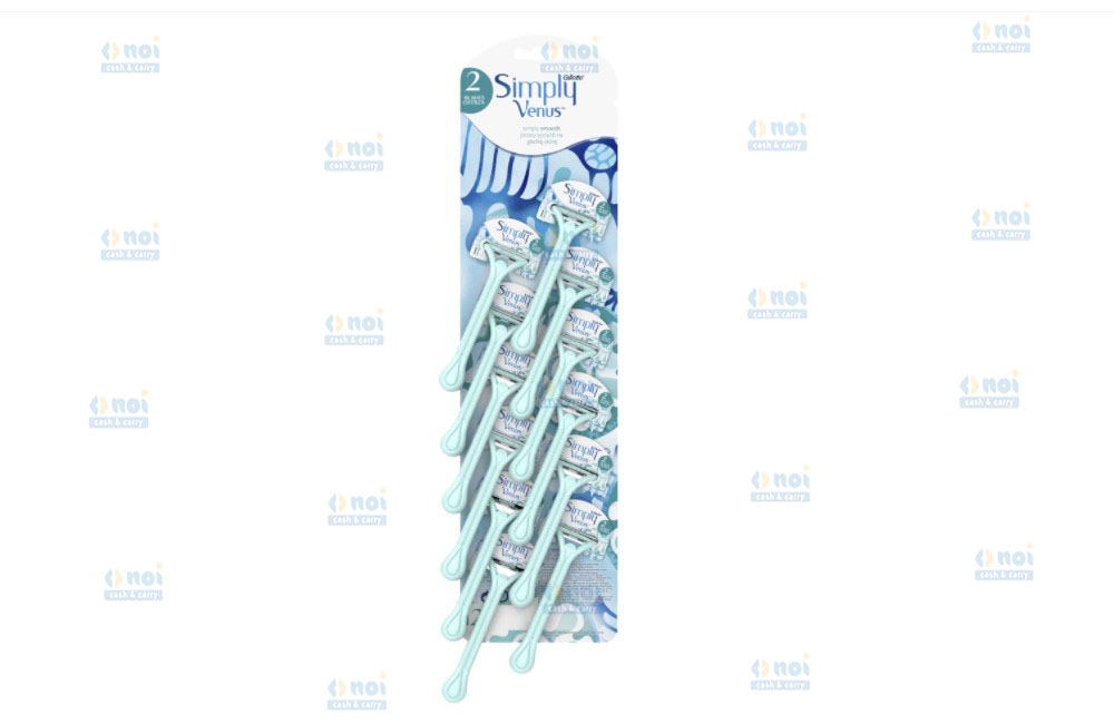 GILLETTE SIMPLY VENUS2 APARAT DE RAS 2LAME 24BUC/SET