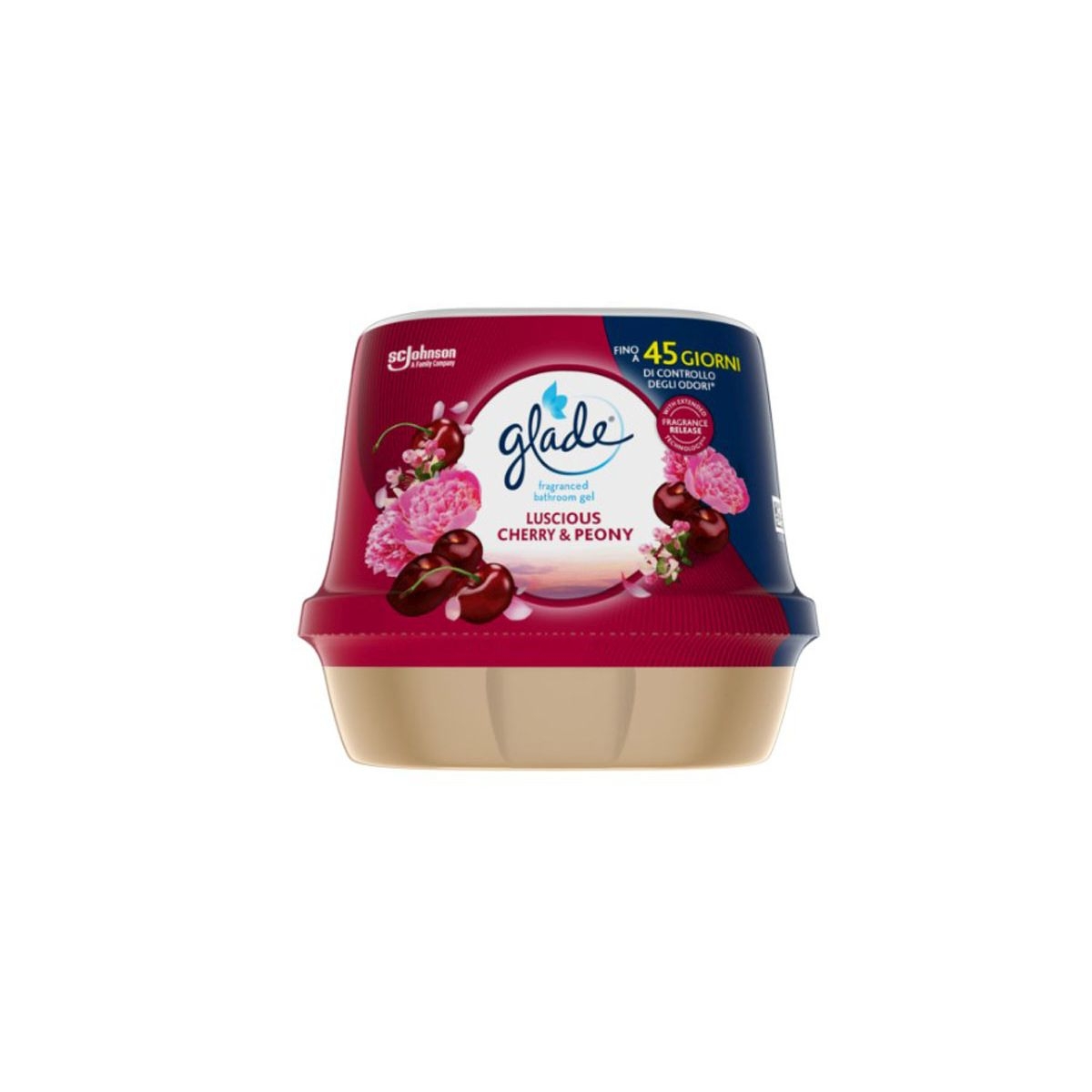 GLADE GEL ODORIZANT CAMERA CHERRY&PEONY 180G
