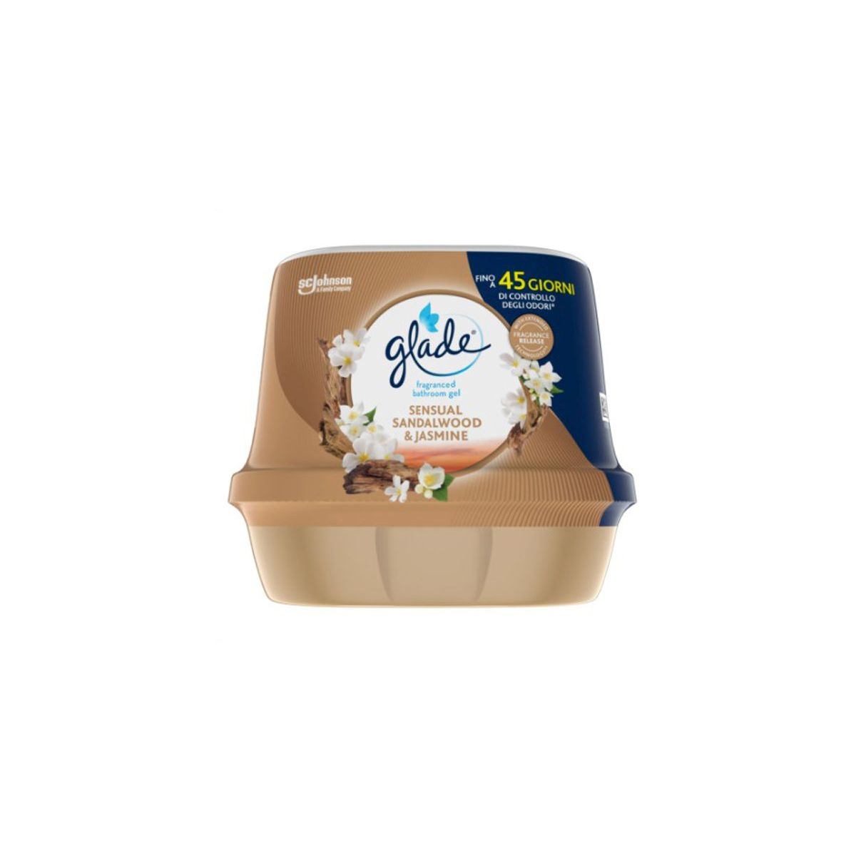 GLADE GEL ODORIZANT CAMERA SANDALWOOD&JASMINE 180G