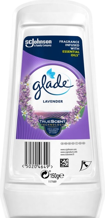 Deodorant de camera gel, Lavanda, 150 g, Glade