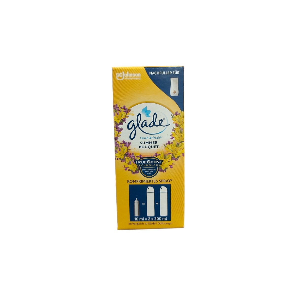 GLADE ODORIZANT CAMERA REZERVA TOUCH&FRESH SUMMER BOUQUET 10ML