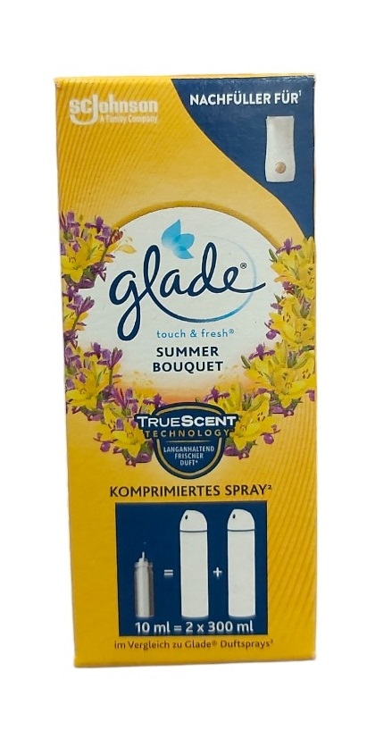 GLADE ODORIZANT CAMERA REZERVA TOUCH&FRESH SUMMER BOUQUET 10ML
