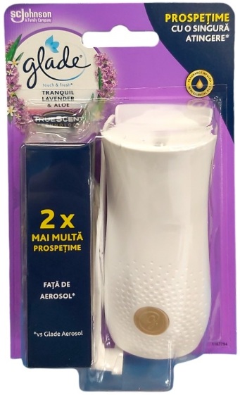 Glade Odorizant de aer microspray touch&fresh Lavender, 10 ml