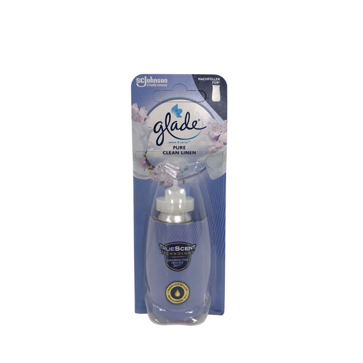 GLADE SENSE&SPRAY ODORIZANT CAMERA REZERVA REFILL PURE CLEAN LINEN 18ML