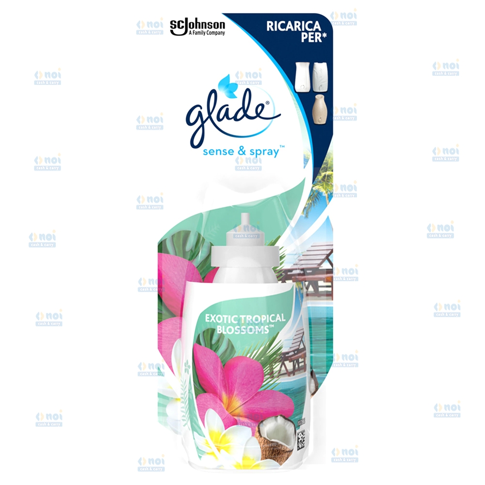 GLADE SENSE&SPRAY ODORIZANT CAMERA REZERVA TROPICAL BLOSSOM 18ML