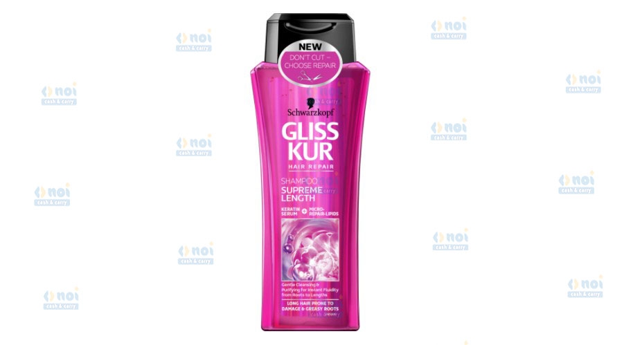 GLISS SAMPON SUPREME LENGHT 250ML
