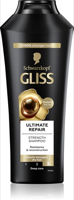 Sampon revitalizant pentru parul deteriorat, Schwarzkopf Gliss Ultimate Repair, 400 ml