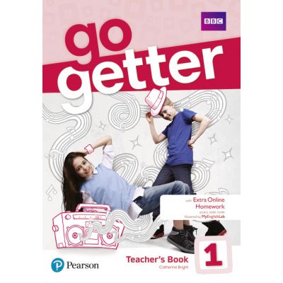 GoGetter 1 Teacher\'s Book with MyEnglishLab + Extra Online Homework + DVD - Catherine Bright