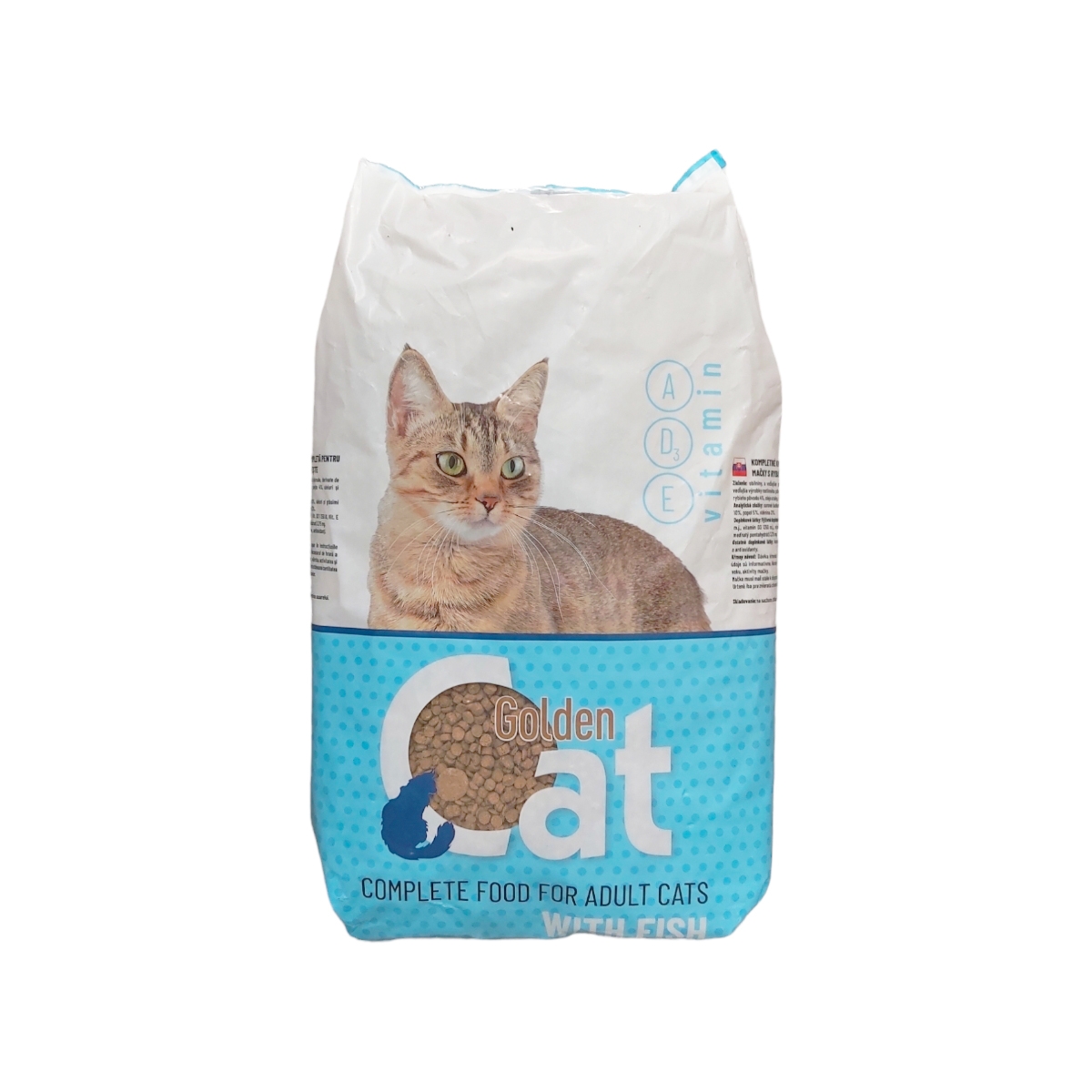 GOLDEN CAT HRANA USCATA PENTRU PISICI CU PESTE 3KG
