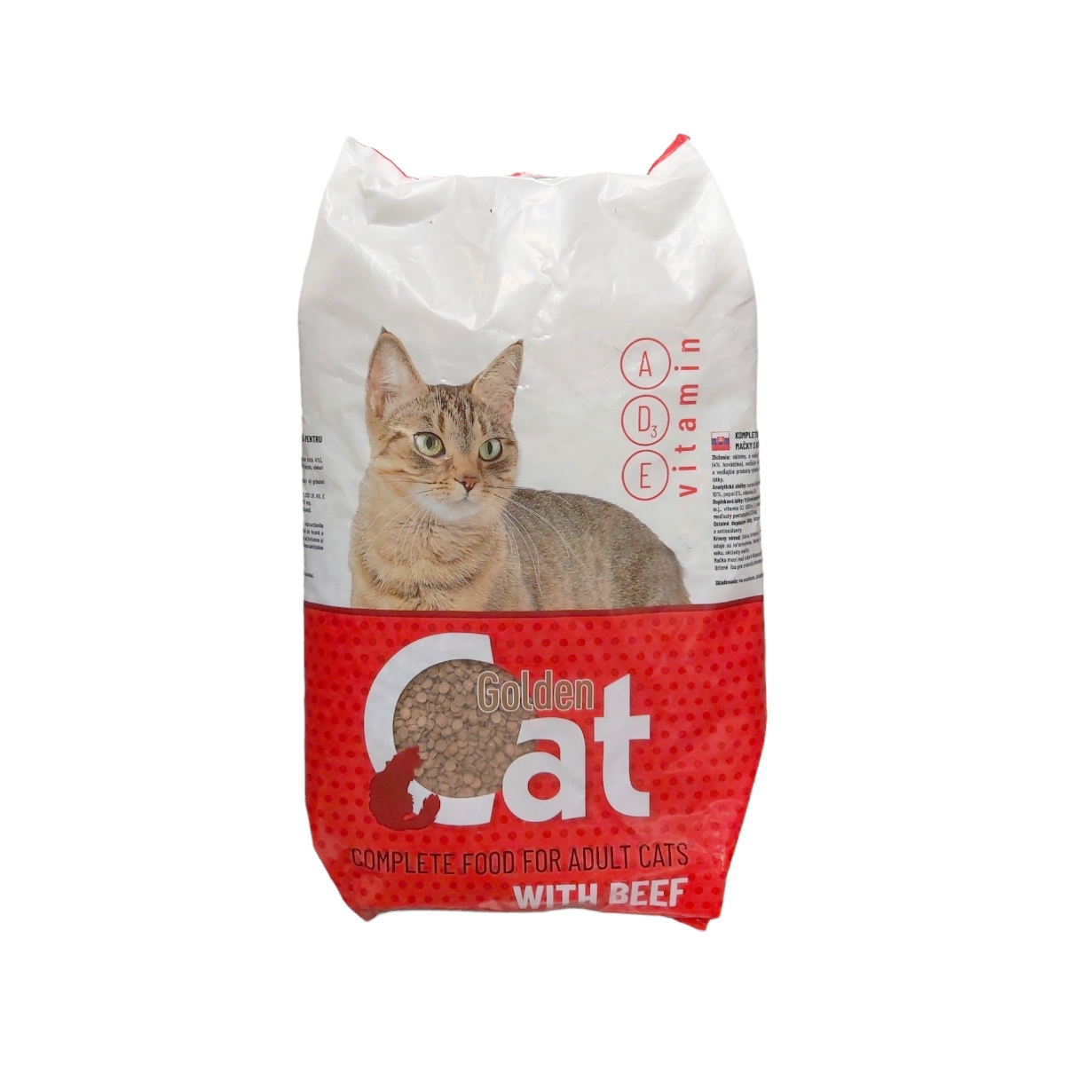 GOLDEN CAT HRANA USCATA PENTRU PISICI CU VITA 3KG