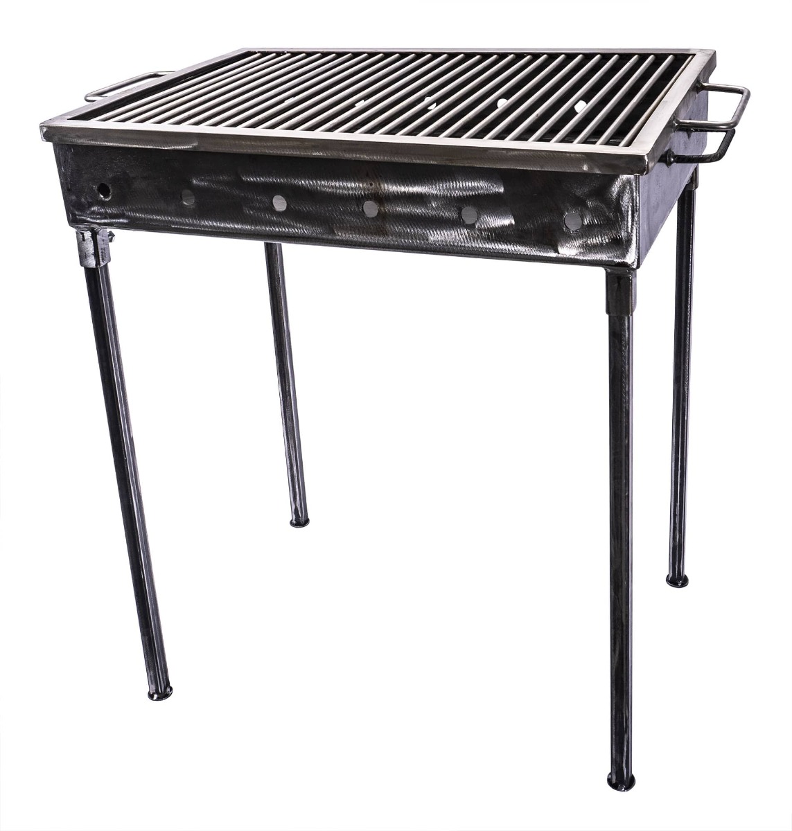 Gratar metalic pe carbuni cu sita din inox 60X40mm, Zilan