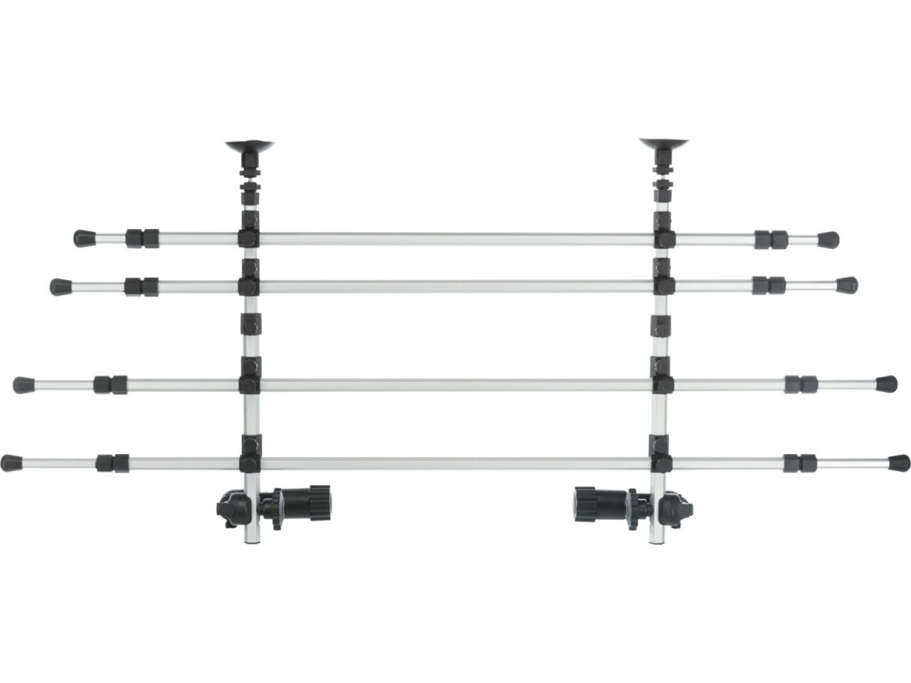 Trixie Grilaj Auto, Latime: 96-163 cm/ Inaltime: 34-48 cm, Argintiu/Negru, 13171