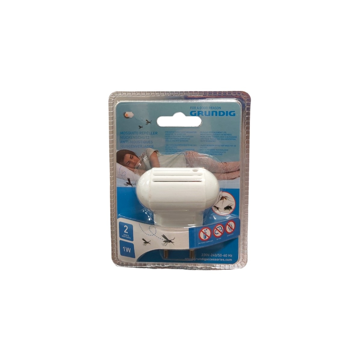 GRUNDIG DISPOZITIV ANTI-INSECTE ULTRASONIC 1W