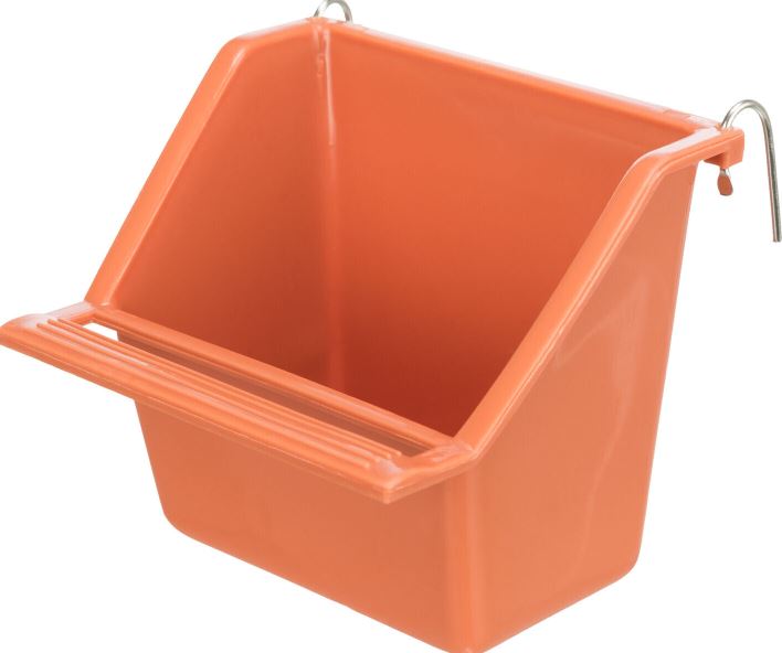 Hranitor Plastic Pentru Pasari, 130 ml/8x7 cm, Diverse Culori, 5472