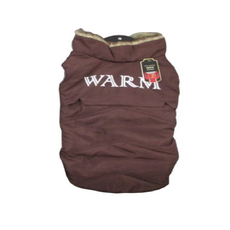 Hainuta pentru caini, Warm, maro, 45 cm, 4DOG Deluxe