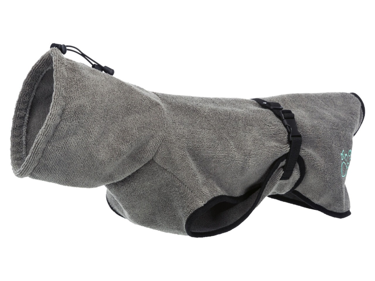 Trixie Halat De Baie Pentru Caini, XL 75 cm, Gri, 23575