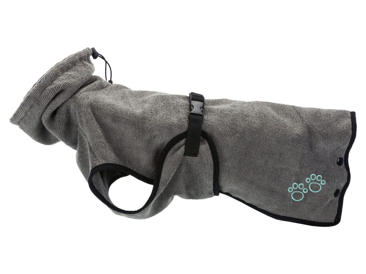 Trixie Halat De Baie Pentru Caini, XS 30 cm, Gri, 23571