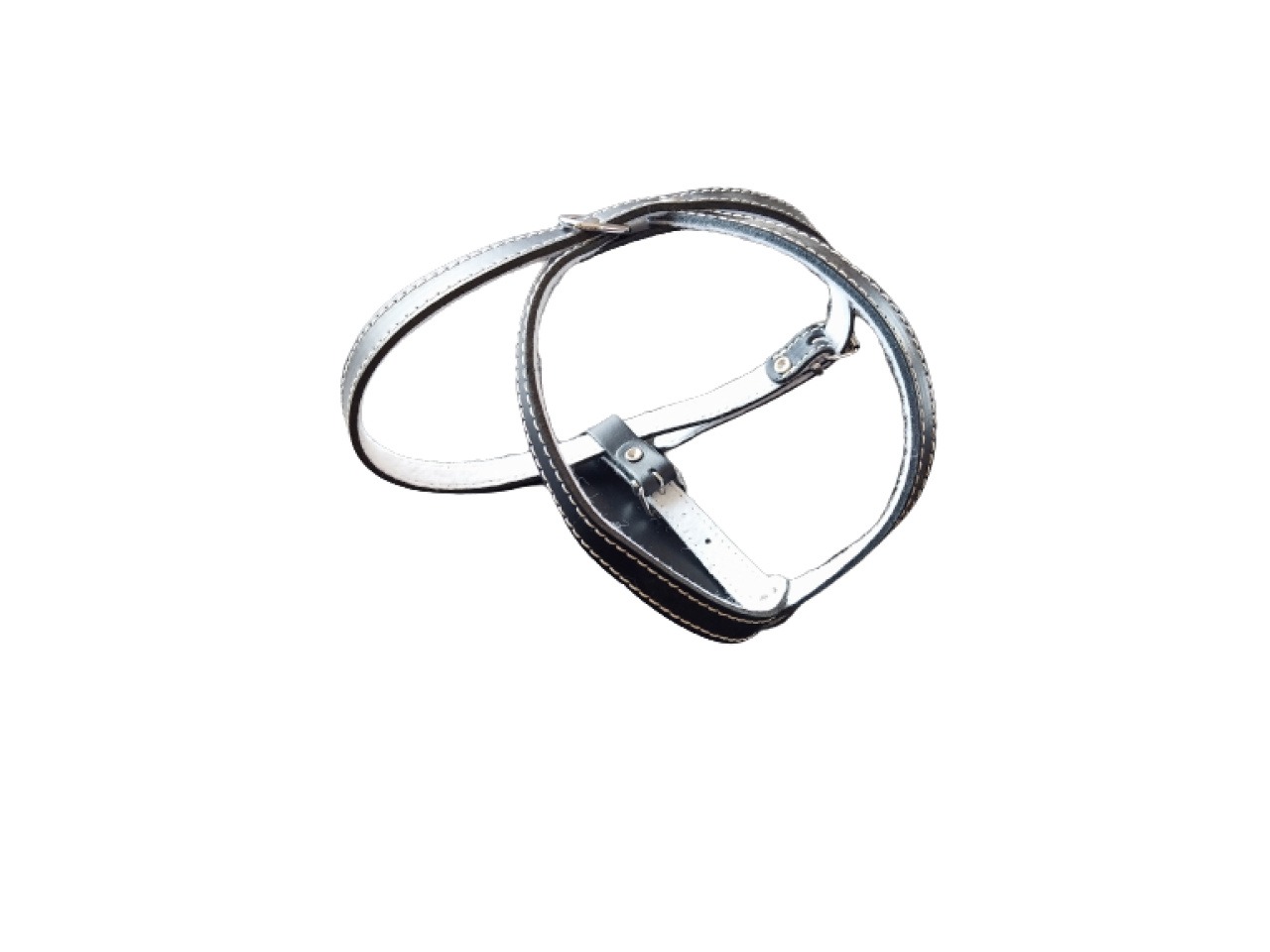 Exotic-K Ham L2 Piele Captusit 53-59 cm/16 mm - Negru