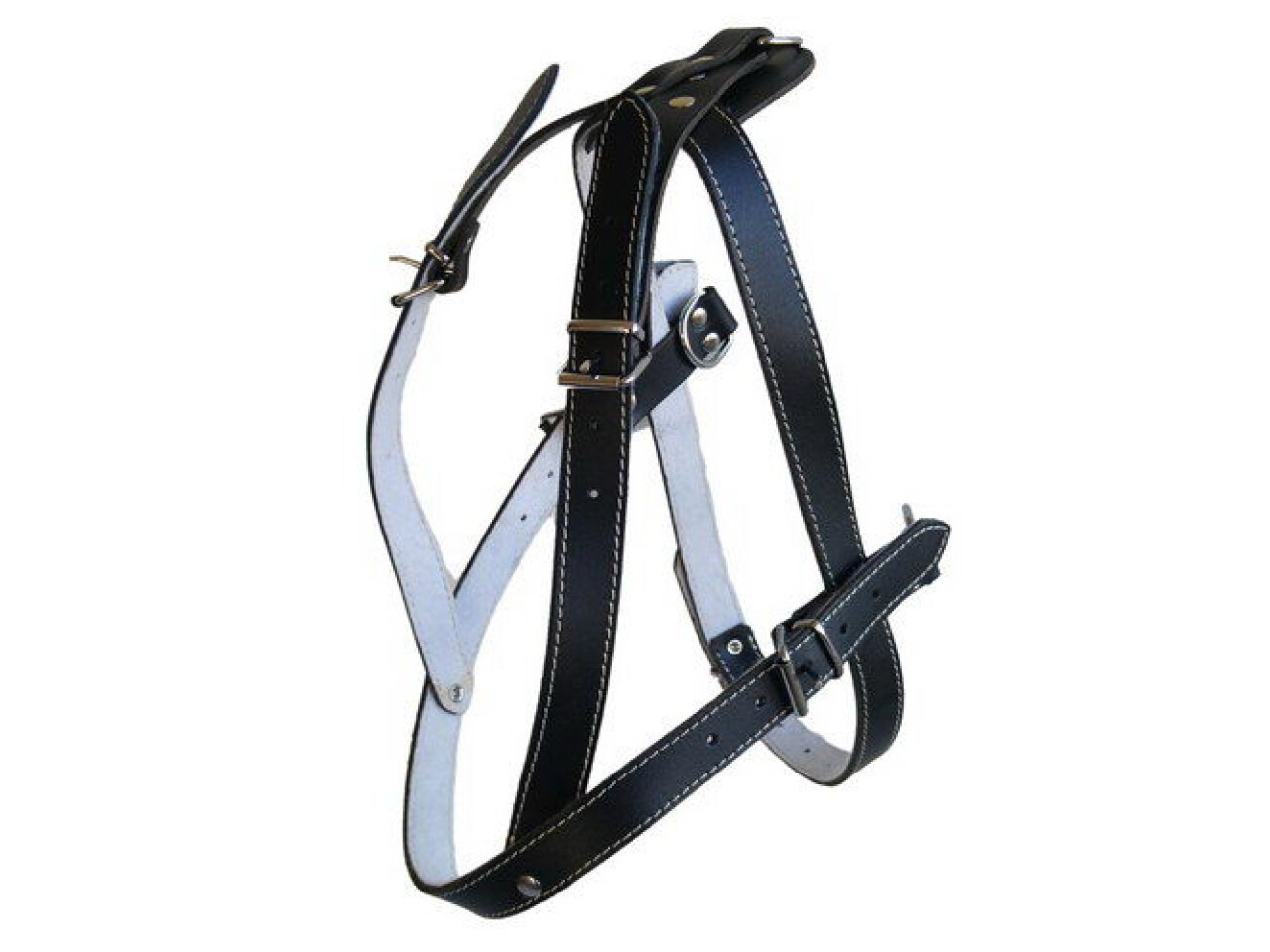 Exotic-K Ham L5 Piele Sanie 79-92 cm/25 mm Negru