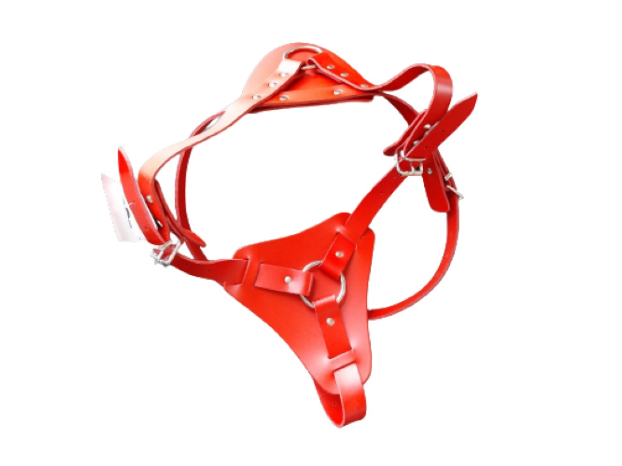 Exotic-K Ham L7 Piele - Forta 74-92 cm/25 mm Rosu
