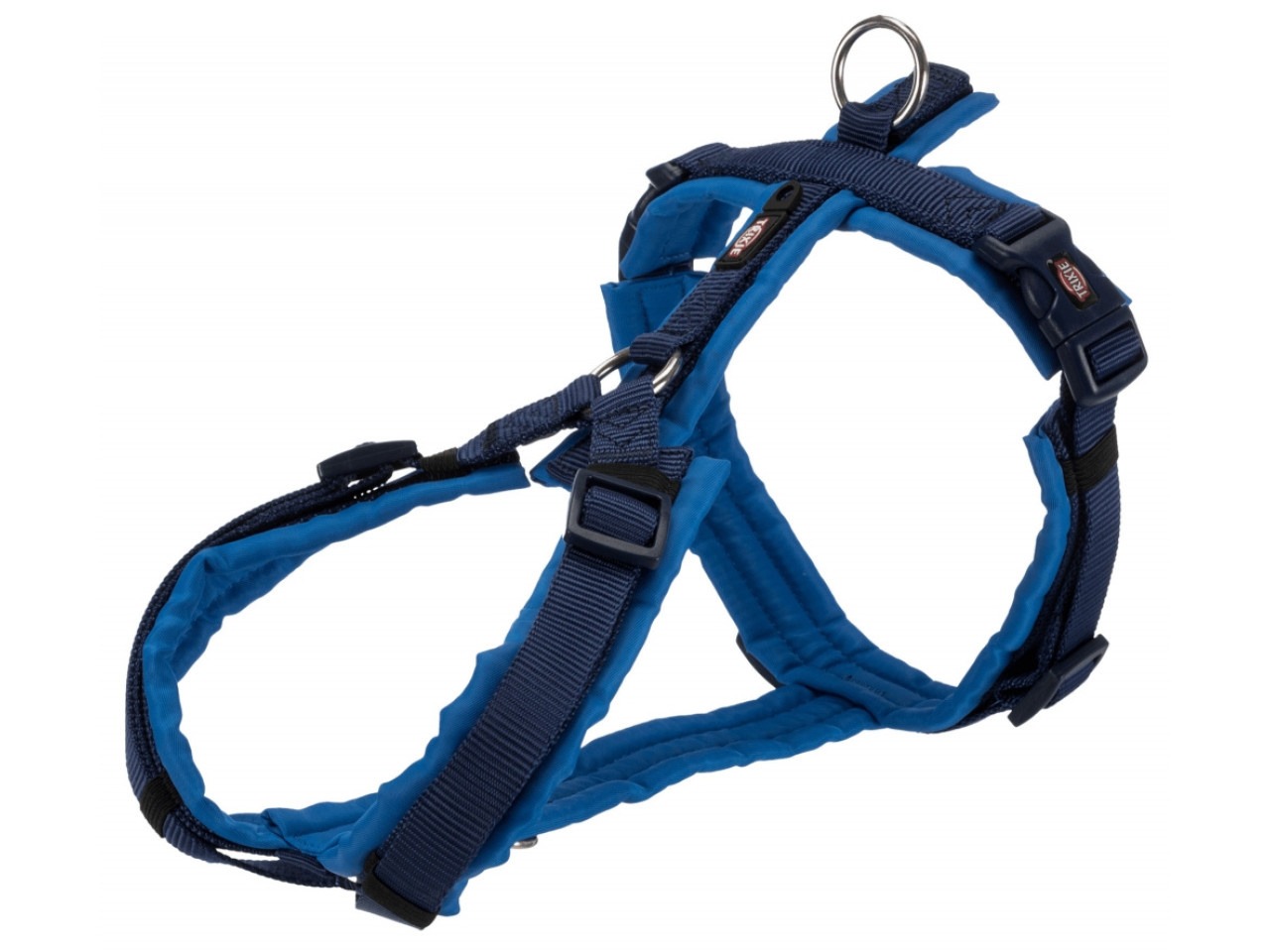 Trixie Ham Premium Trekking, L: 70-85 cm/25 mm, Indigo /Albastru Regal, 1997413