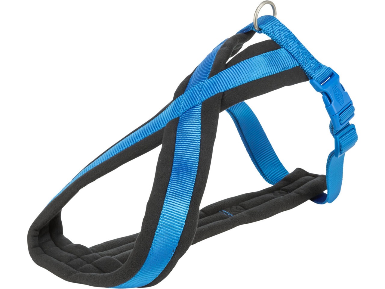 Trixie Ham Premium Touring, XS-S: 30-55 cm/15 mm, Albastru 203602