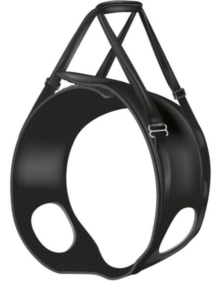 Ham Reabilitare Pentru Caini, M: 55-65 cm, Pana la 25 kg, Negru, 19406