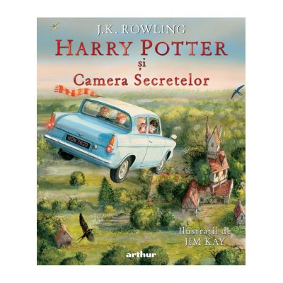 Harry Potter si Camera Secretelor, editie ilustrata - J. K. Rowling