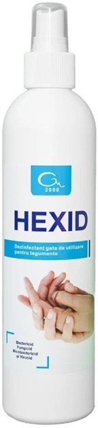 Hexid - Dezinfectant maini si tegumente cu alcool - 300 ml