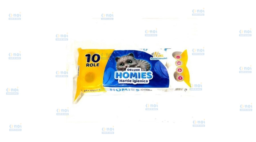 HOMIES HARTIE IGIENICA 2STR 10ROLE/SET 300G
