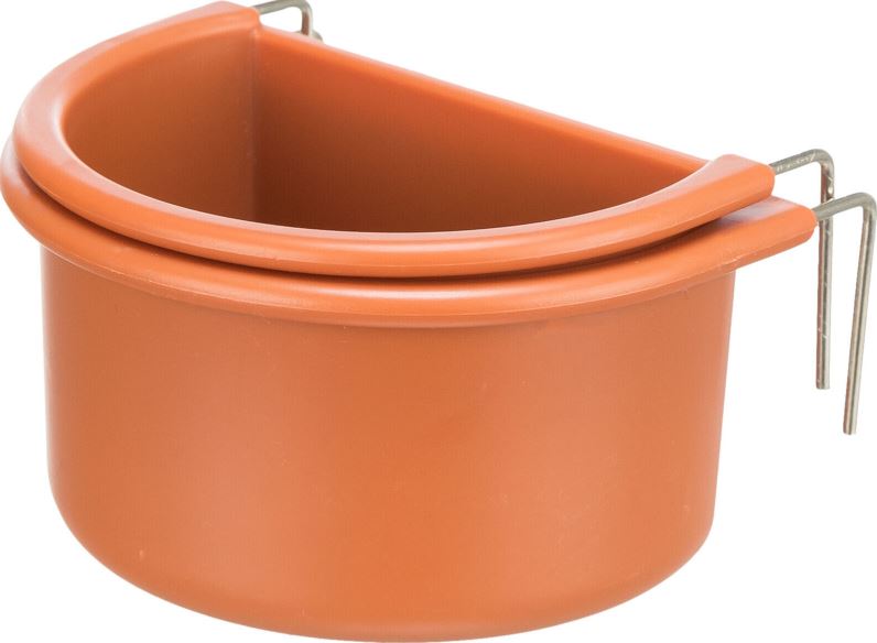 Hranitor Plastic Pentru Pasari, Oval, 2 x75 ml/85 ml, Diverse Culori, 5477