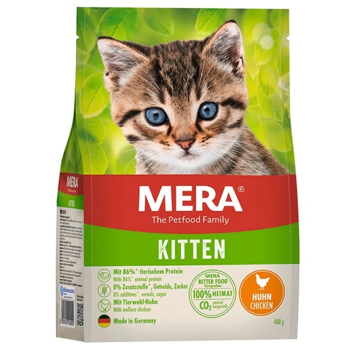 Hrana Uscata Pisicute cu Pui 400 g Mera Kitten