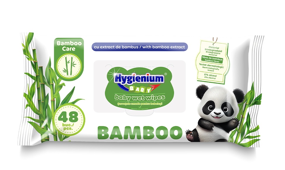 Servetele umede 48 buc BAMBOO Hygienium Baby